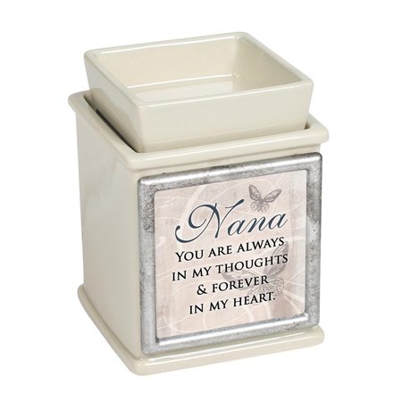 DICKSONS Dicksons IW64SD Nana Forever in My Heart Interchangeable Fragrance Wax or Essential Oil Warmers - Sand IW64SD